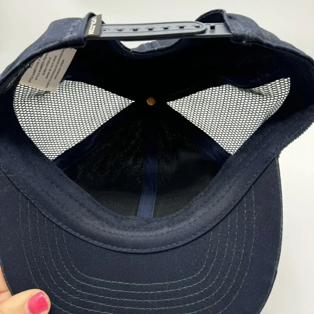 Volcom Oval It All Cheese Ranger Hat Mesh SnapBack Boys